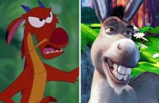 Populära animerade karaktärer som har gjorts av samma röstskådis