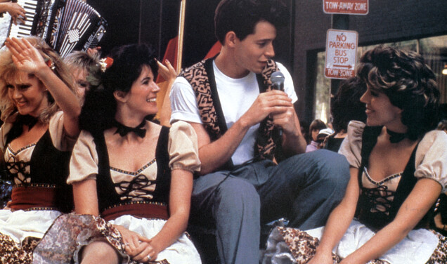 Matthew Broderick som Ferris Bueller. Matthew Broderick som Ferris Bueller.