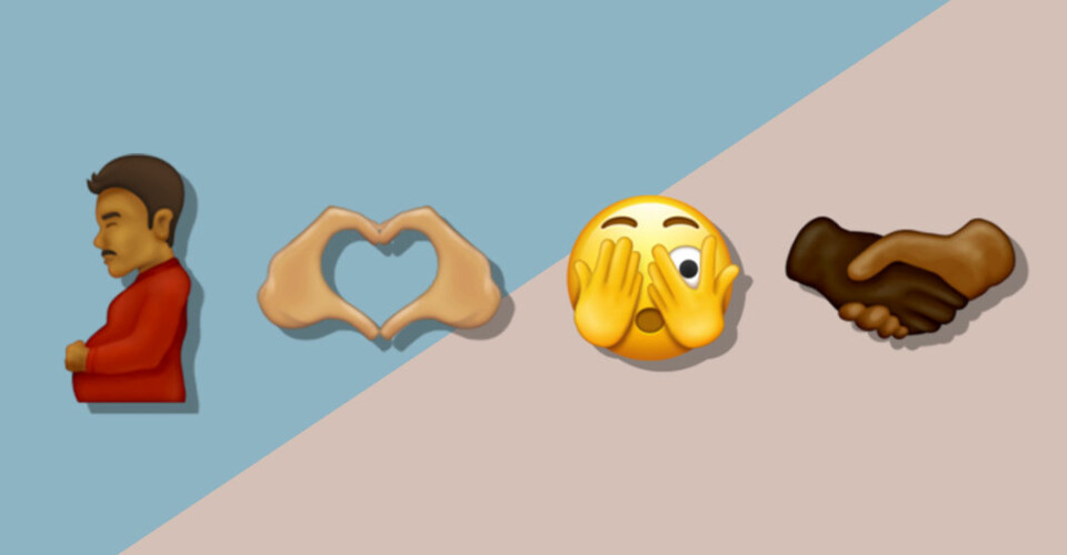 Gravid man – och ännu fler inkluderande emojis som släpps under hösten