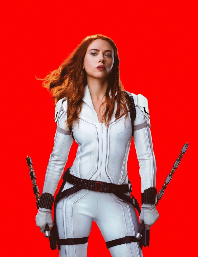 Scarlett Johansson som Black Widow Scarlett Johansson som Black Widow