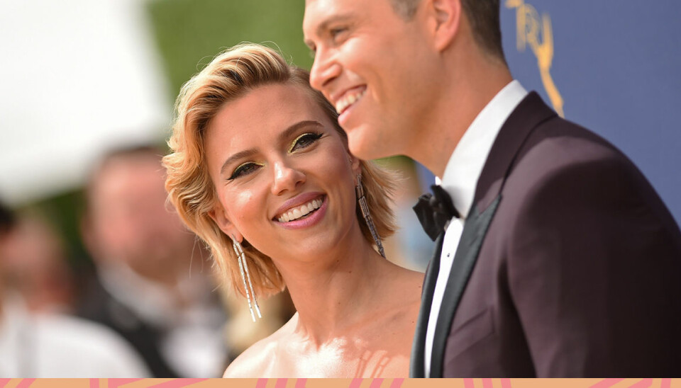 Scarlett Johansson och Colin Jost har fått sitt första barn