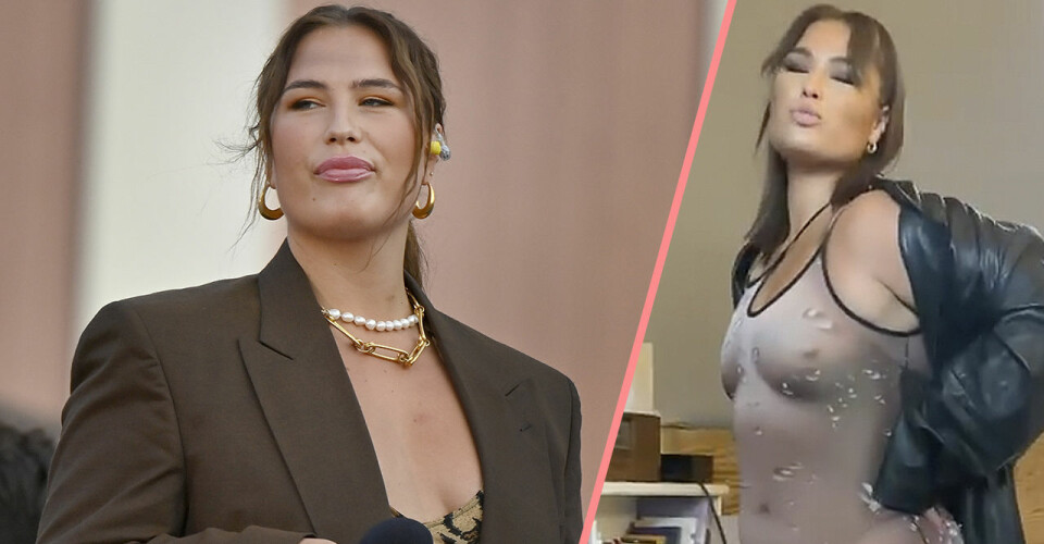 Molly Hammar hyllas för nakenklänning på scenen – se hela looken