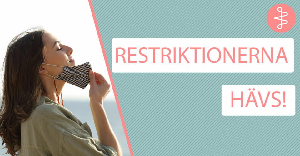 Restriktionerna som hävs från och med 29 september – punkt för punkt