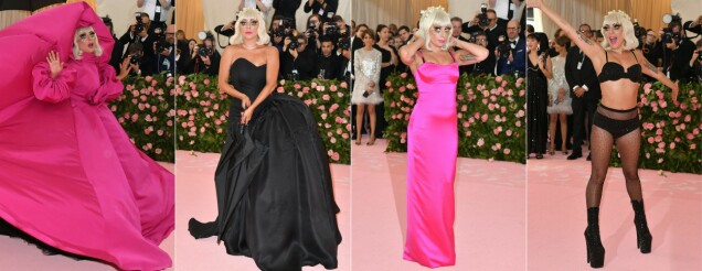 Lady Gaga valde förvisso att plocka bort ytterligare ett lager under Met-galan 2019! Lady Gaga valde förvisso att plocka bort ytterligare ett lager under Met-galan 2019!