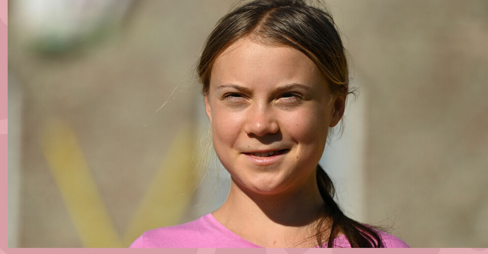 Så har du aldrig sett Greta Thunberg – ovanliga bilden väcker reaktioner
