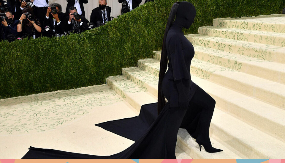 Kim Kardashians outfit från årets Metgala blir Halloween-utklädnad