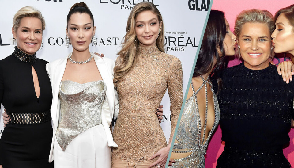 Yolanda Hadid om att vara ensamstående mamma till Gigi och Bella