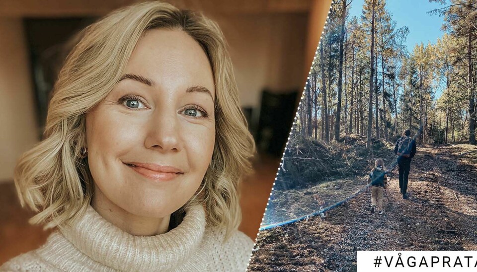 Vanja Wikström kraschade när sambon fick ME: ”Kroppen skrek efter hjälp”