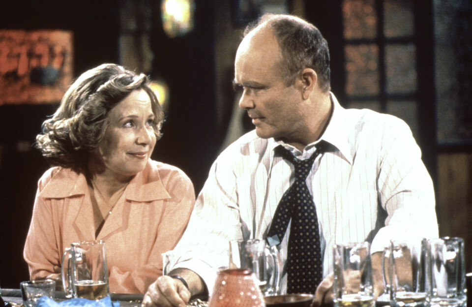 Debra Jo Rupp och Kurtwood Smith som Kitty och Red Forman. Debra Jo Rupp och Kurtwood Smith som Kitty och Red Forman.