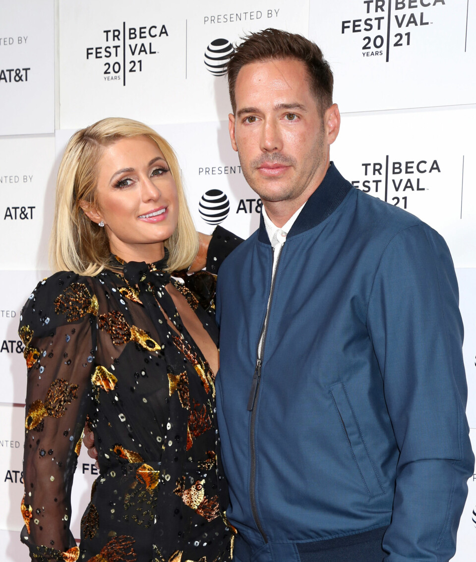 Paris Hilton och blivande maken Carter Reum. Paris Hilton och blivande maken Carter Reum.