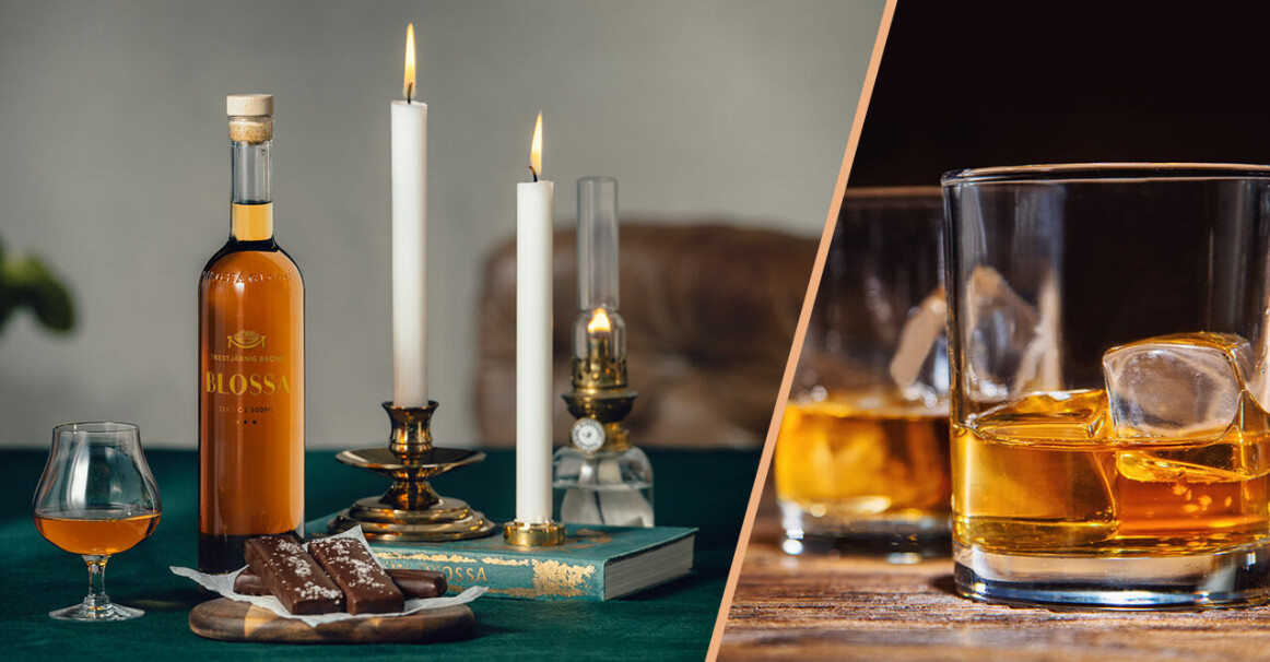 Blossa släpper glögg spetsad med whiskey