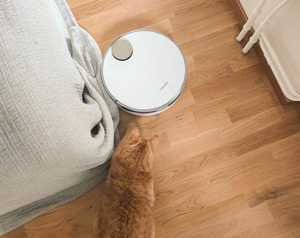 Samsung JetBot 80 klarar att dammsuga även krångliga ytor. Samsung JetBot 80 klarar att dammsuga även krångliga ytor.