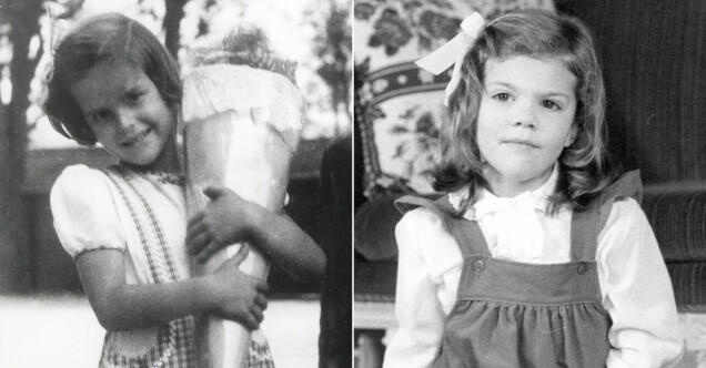 11 bilder på Victoria och Silvia – när de är lika gamla