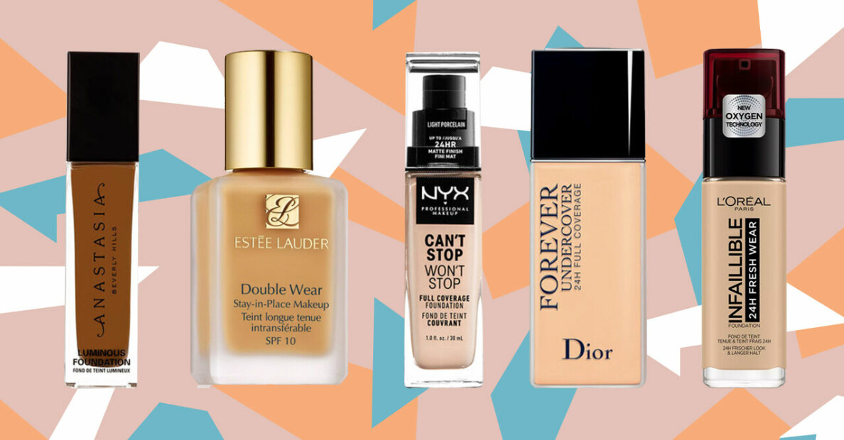 8 täckande foundations som håller hela dagen