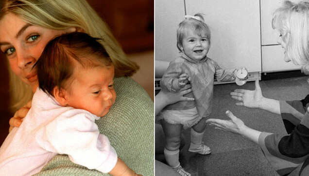 18 bilder på Bianca och Pernilla när de var lika gamla