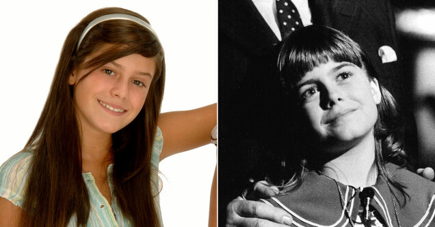 18 bilder på Bianca och Pernilla när de var lika gamla