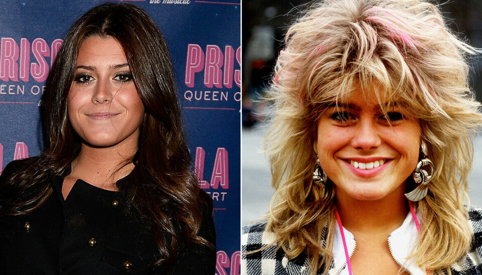 18 bilder på Bianca och Pernilla när de var lika gamla