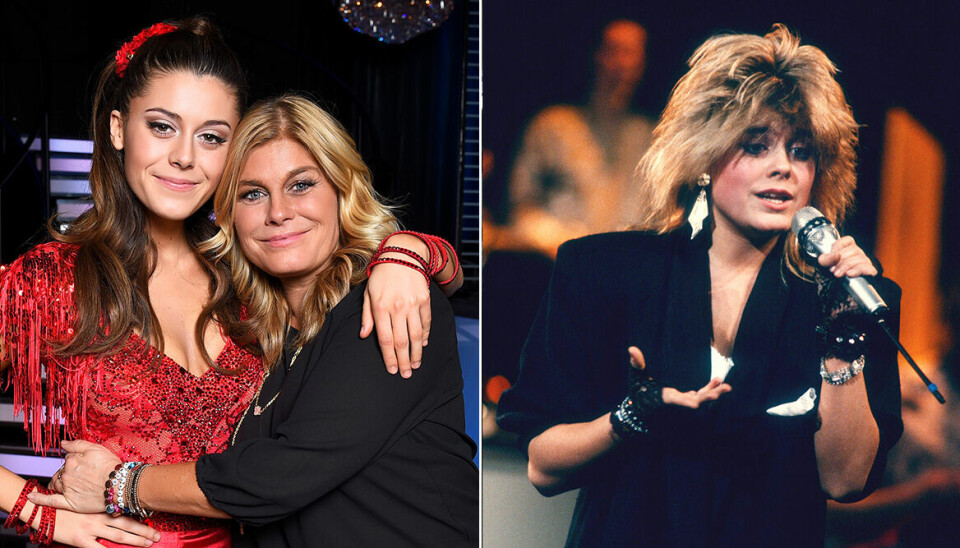 18 bilder på Bianca och Pernilla när de var lika gamla