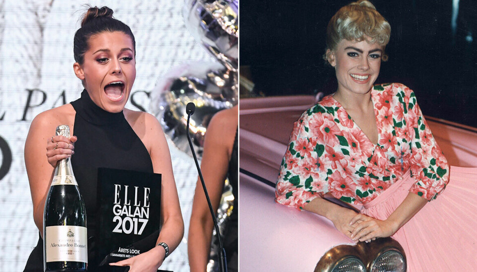 18 bilder på Bianca och Pernilla när de var lika gamla