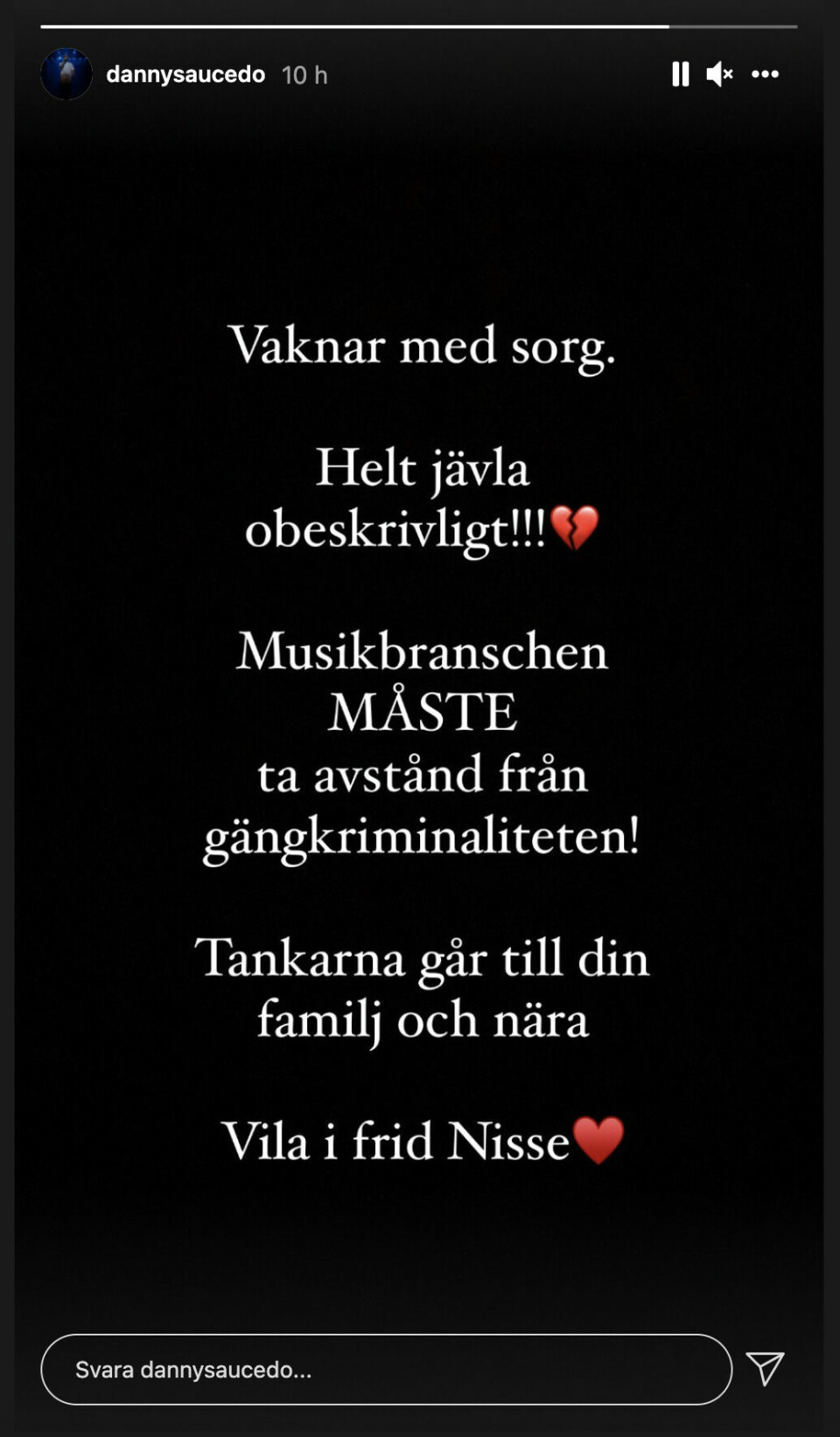 Musiksverige i sorg – så minns artistkollegor Einar