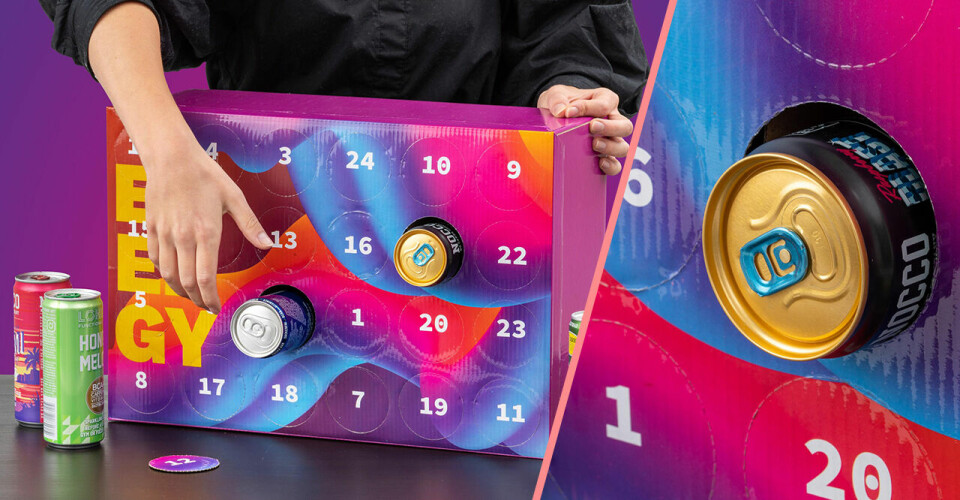 Besatt av Nocco? Nu kan du göra din egen julkalender – med energidryck!