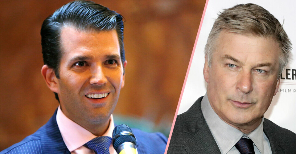Donald Trumps sons osmakliga t-shirt efter Baldwin-skjutningen