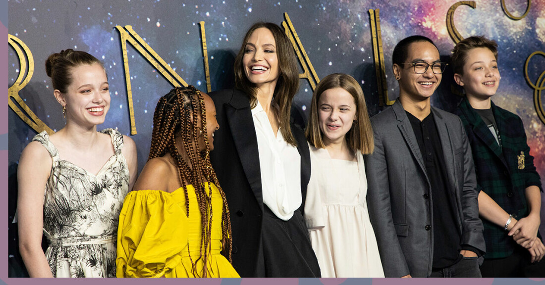 Angelina Jolie om hur hon uppfostrar sina sex barn