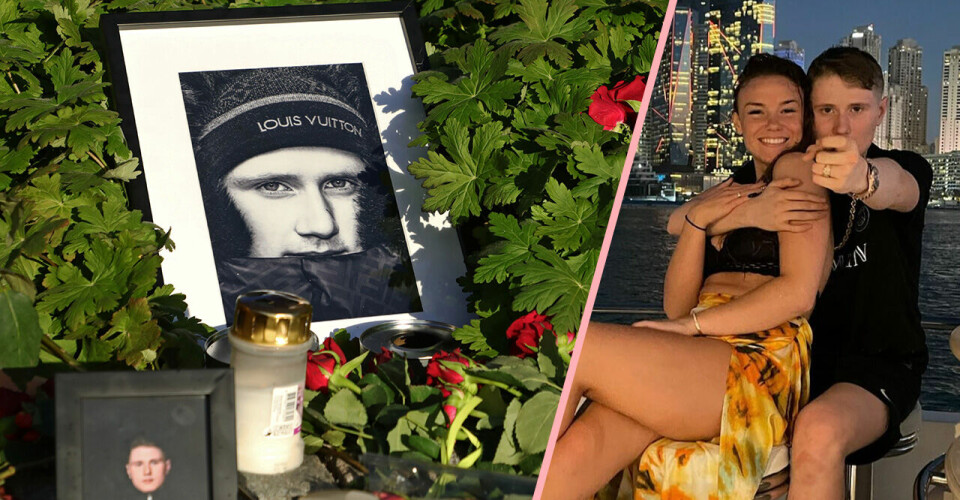 Flickvännen Alexandra Torgrips första ord efter Einárs bortgång