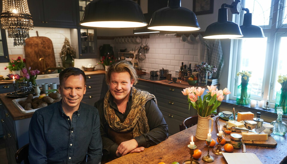 Karl Fredrik och Petter Kjellén i deras hem på gården Eklaholm i skånska Österlen. Karl Fredrik och Petter Kjellén i deras hem på gården Eklaholm i skånska Österlen.