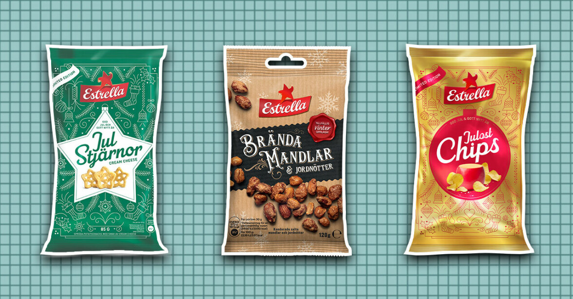 Estrella lanserar årets julchips 2021 – här är nya smakerna