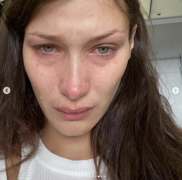 Bild från Bella Hadids bildspel på Instagram. Bild från Bella Hadids bildspel på Instagram.