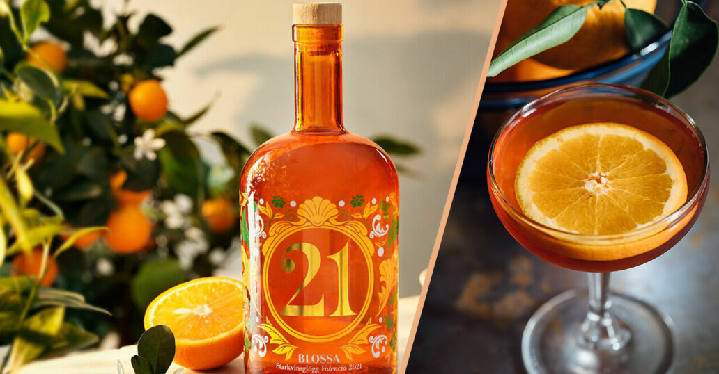 Så gör du festlig glöggsangria med årets Blossa-glögg