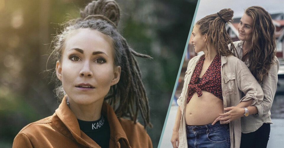 Mariette Hansson och frun Isabelle har blivit mammor