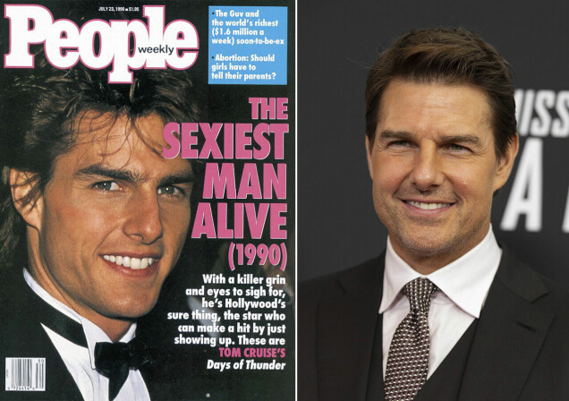 Världens sexigaste män – då och nu