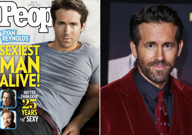 Världens sexigaste män – då och nu