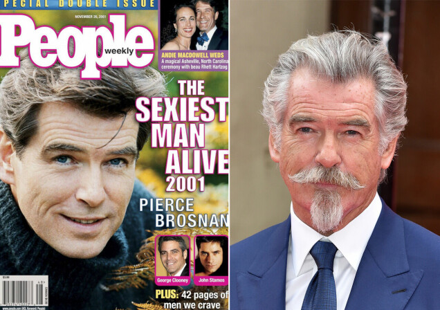 Världens sexigaste män – då och nu