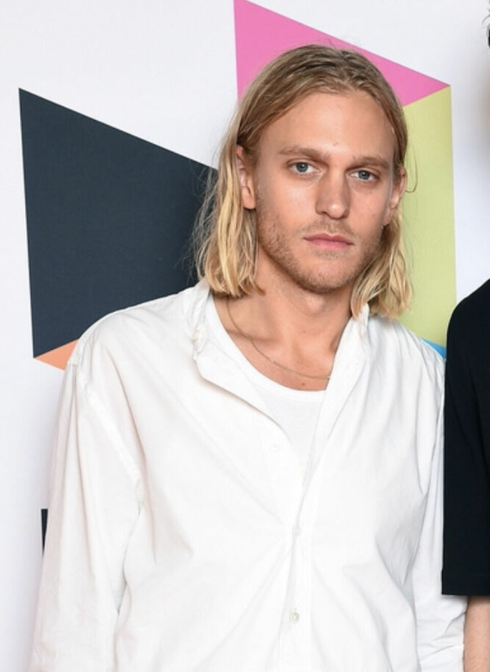 Molly Sandéns pojkvän David Larsson på röda mattan. Molly Sandéns pojkvän David Larsson på röda mattan.