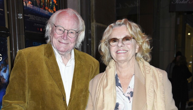 Jan Malmsjö och frun Marie Göranzon. Jan Malmsjö och frun Marie Göranzon.