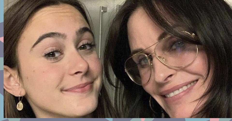 Alla Courtney Cox dotter Coco Arquettes olika hårfärger
