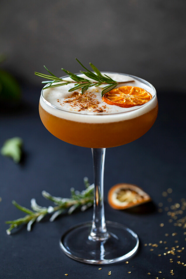 Glögg sour och 3 andra lyxiga drinkar med glögg
