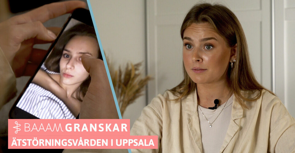 Elin Minten, 22: ”Jag sökte hjälp – men ätstörningsenheten lärde mig att väga mat”