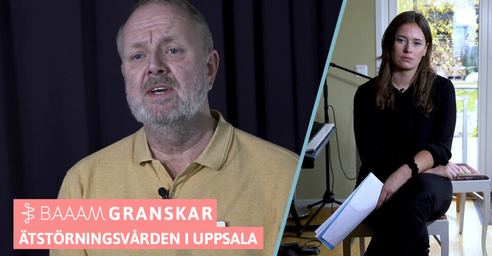 Chefen om att patienterna blev sjukare på ätstörningsenheten: “Det är beklagligt”
