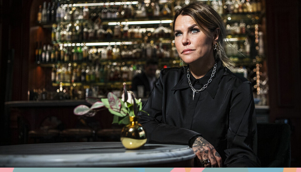Mia Skäringers hemliga tatuering – täcker hela ryggen