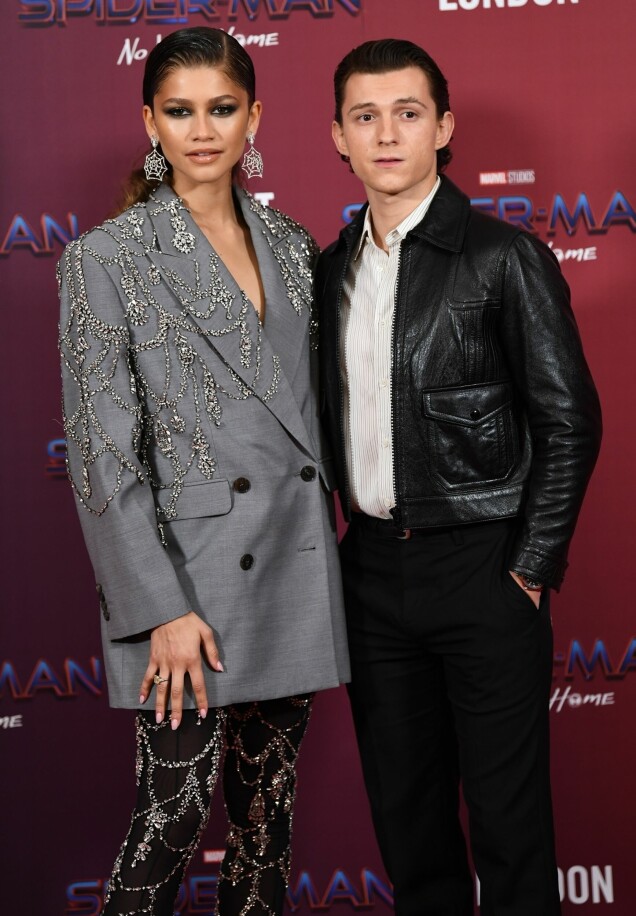 Zendaya och Tom Holland om skillnaden på deras längd