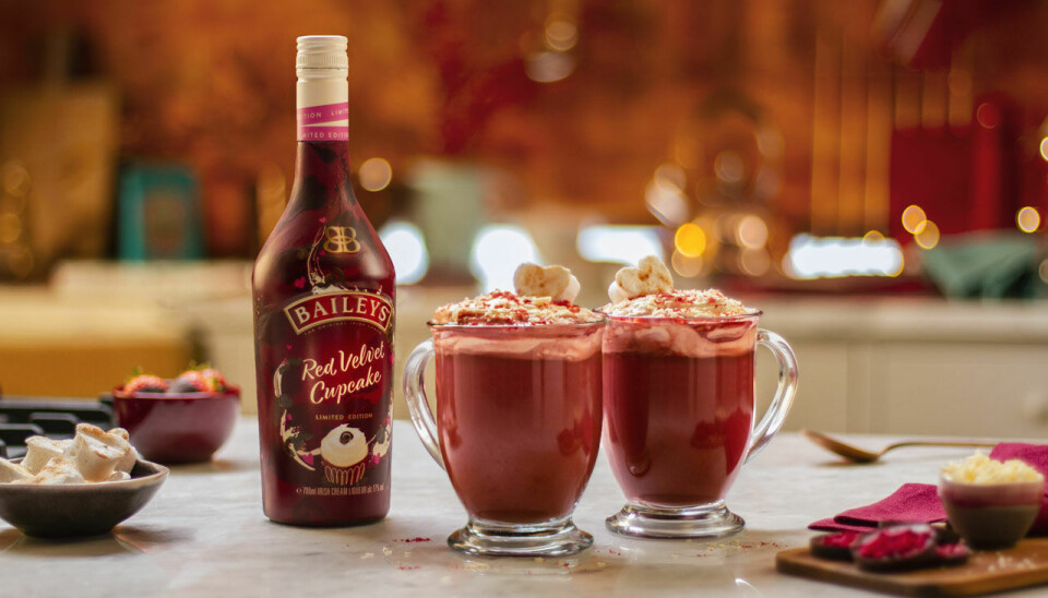 Baileys släpper likör med smak av Red velvet cake