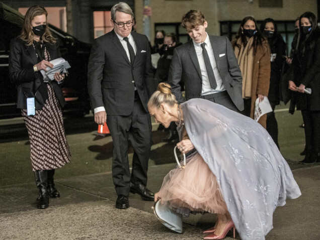 Sarah Jessica Parkers barn har vuxit upp – dyker upp under premiären