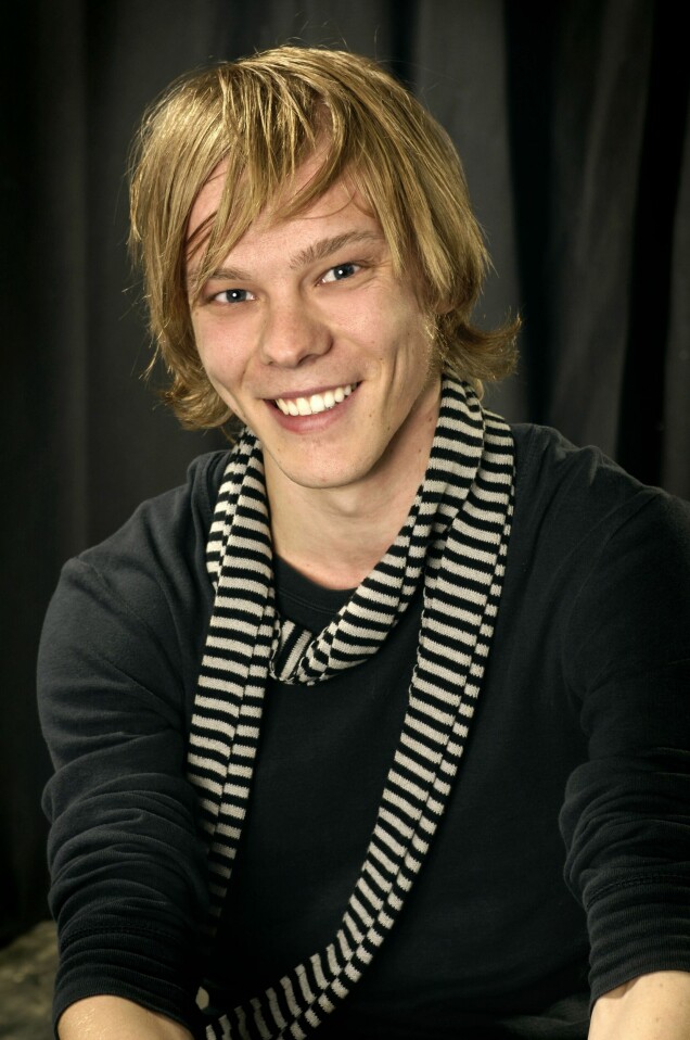 Anders Nordahl under inspelningarna av Andra avenyn. Anders Nordahl under inspelningarna av Andra avenyn.
