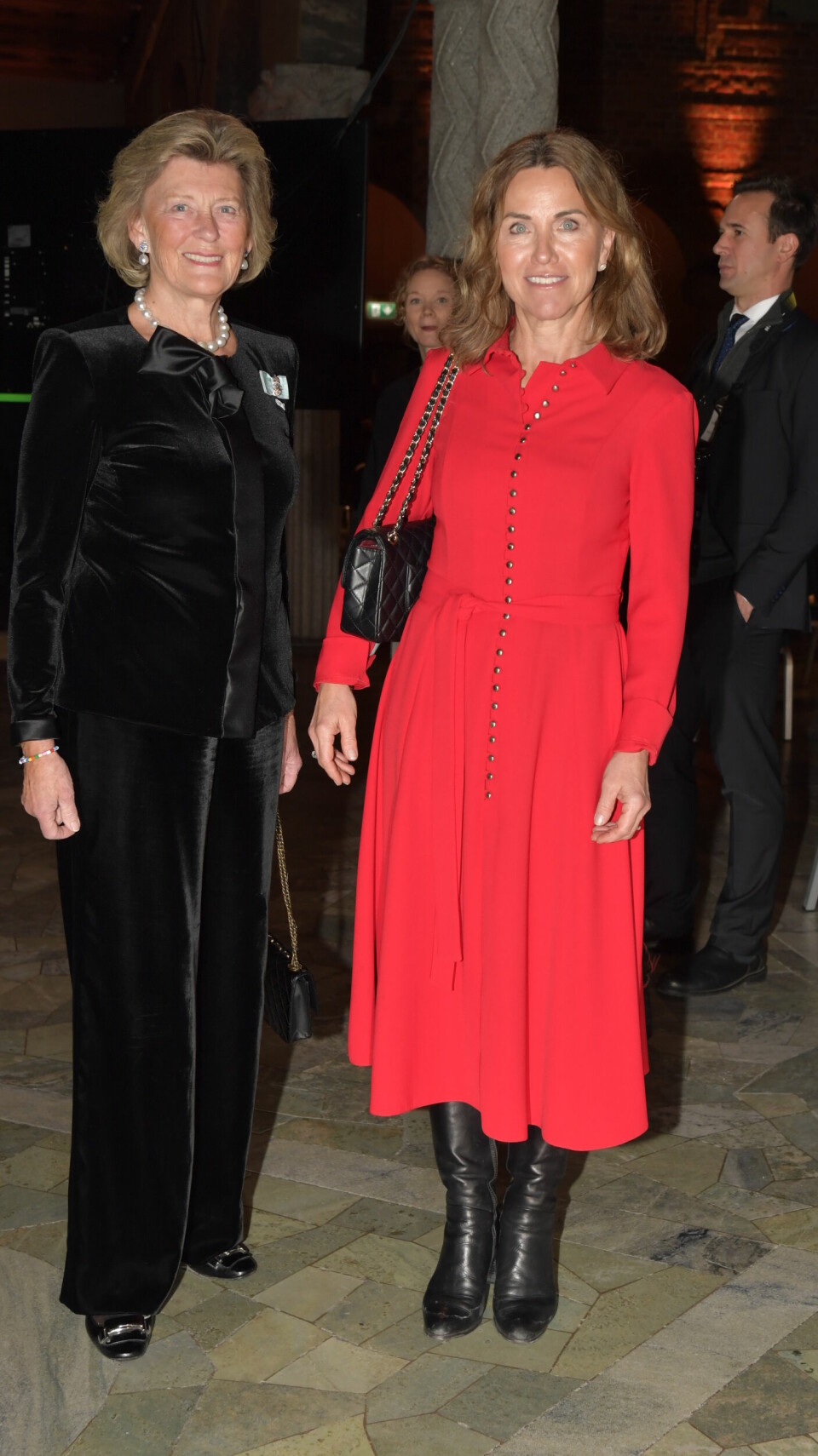 Kirstine von Blixen-Finecke och Margareta Thorgren. Kirstine von Blixen-Finecke och Margareta Thorgren.