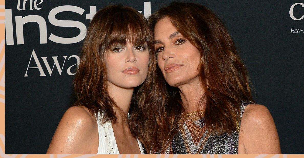 Kaia Gerber är en kopia av Cindy Crawford – i samma kläder 27 år senare