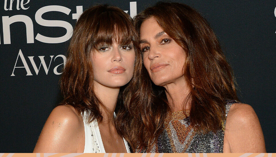 Kaia Gerber är en kopia av Cindy Crawford – i samma kläder 27 år senare